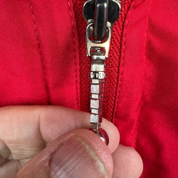 Vintage Y2K 80s/90s Fera Skiwear Red Pullover Jacket Size 12 - Picture 3 of 9